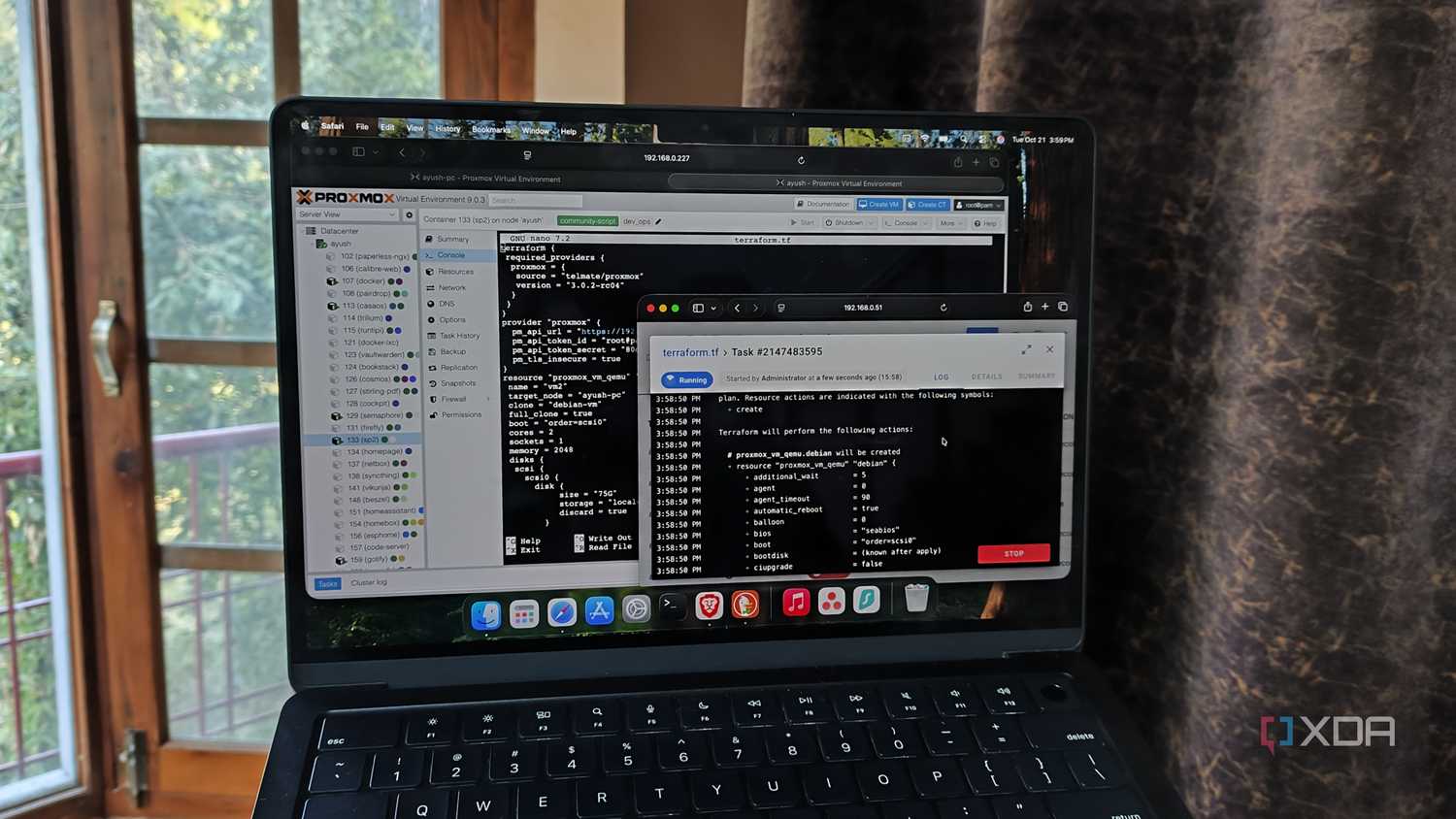 Running Terraform scripts via Semaphore