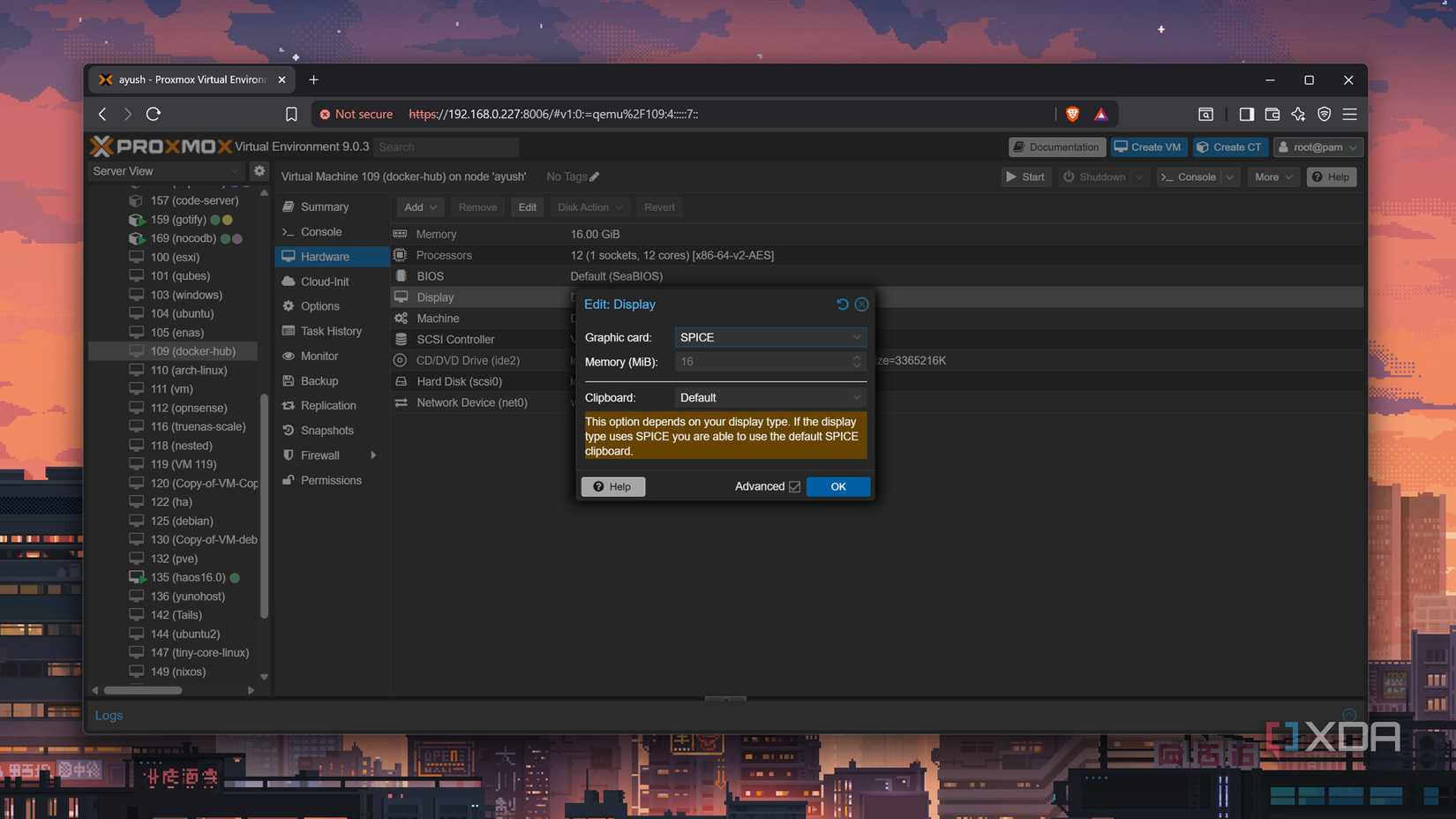Habilitando SPICE en Proxmox