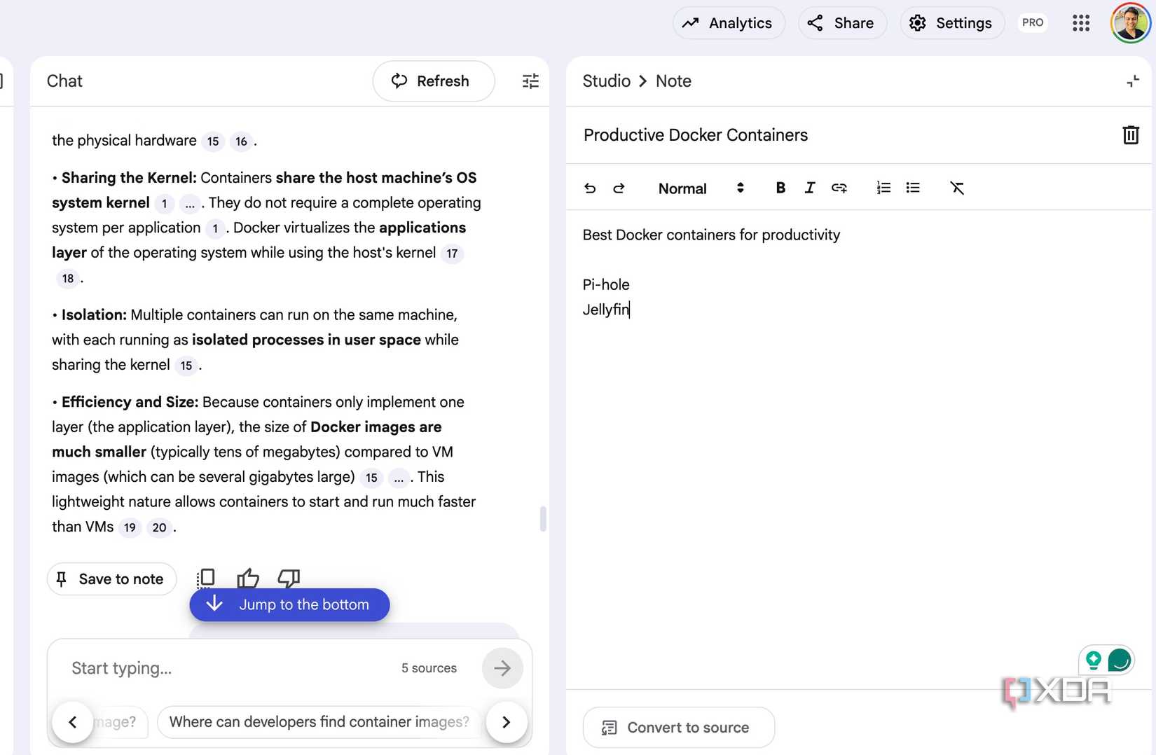 take notes in NotebookLM