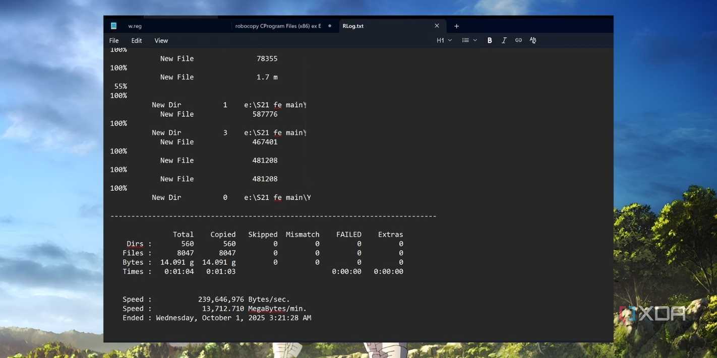 Robocopy is built into Windows, and it's the best file copier imaginable
