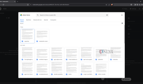 Selecting Google Doc sources from Google Drive in NotebookLM