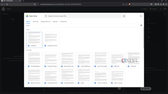 Selecting Google Doc sources from Google Drive in NotebookLM