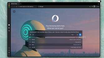 Selecting Neon Do in Opera Neon