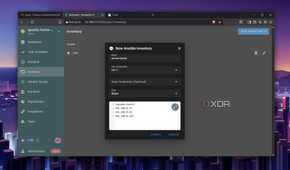 The Ansible Inventory in Semaphore's web UI
