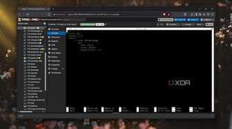 An Ansible playbook in Proxmox's web UI