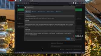 Screenshot of Syncthing showing folder creation screen