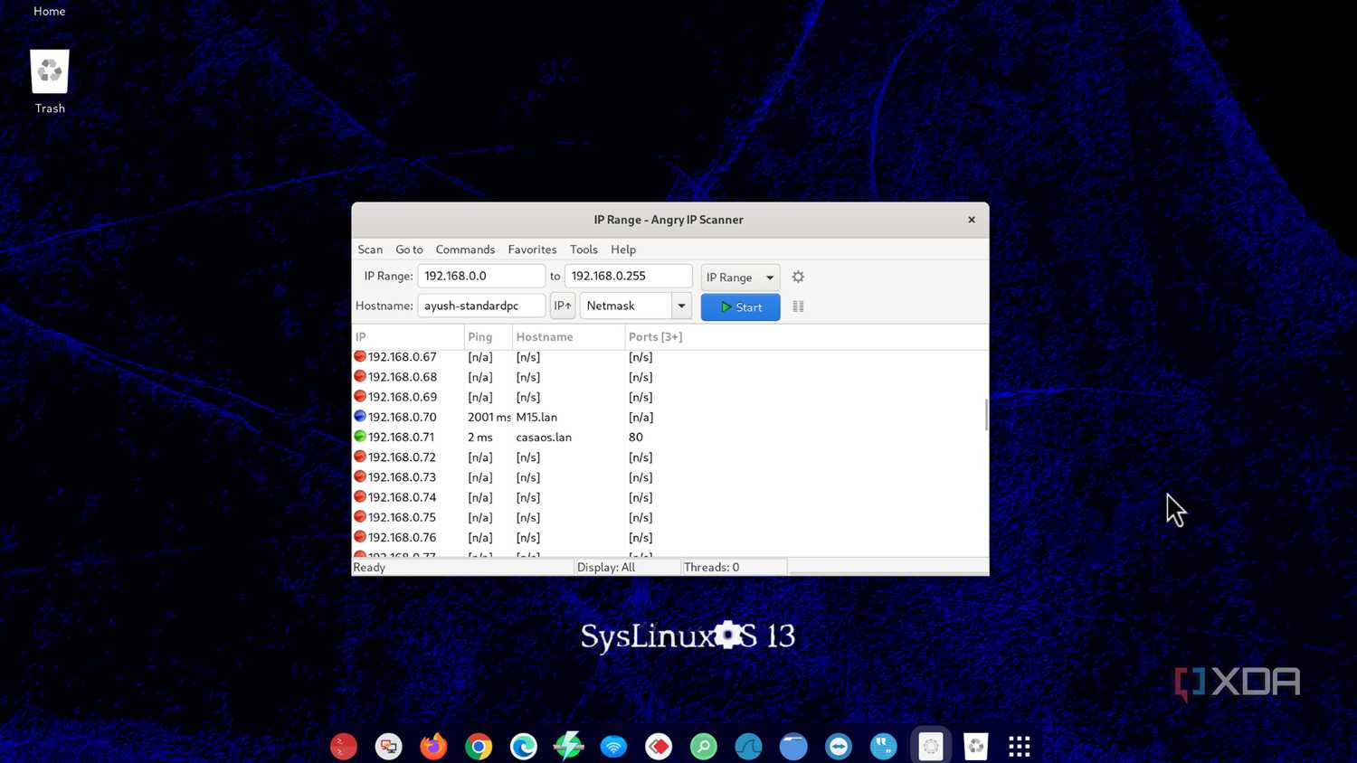 SysLinuxOS is an underrated distro for managing home labs