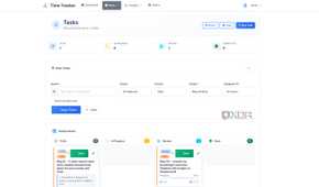 Task Filters in time tracker
