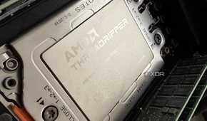 closeup of threadripper cpu socket