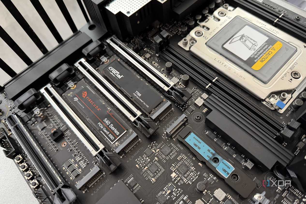 installing nvme drives on threadripper motherboard