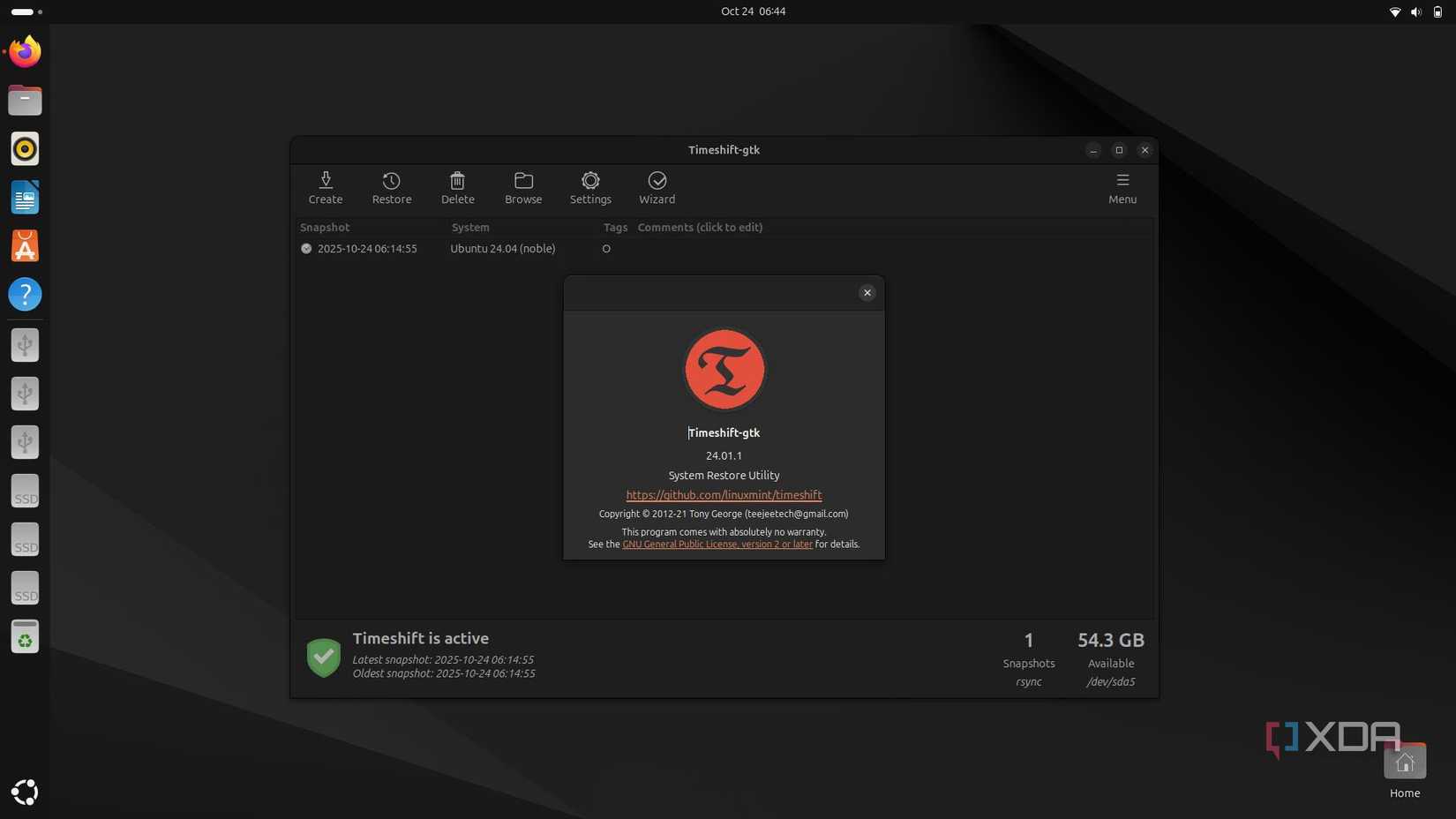 8830 Linux Machine This free tool brings Time Machine to any Linux PC