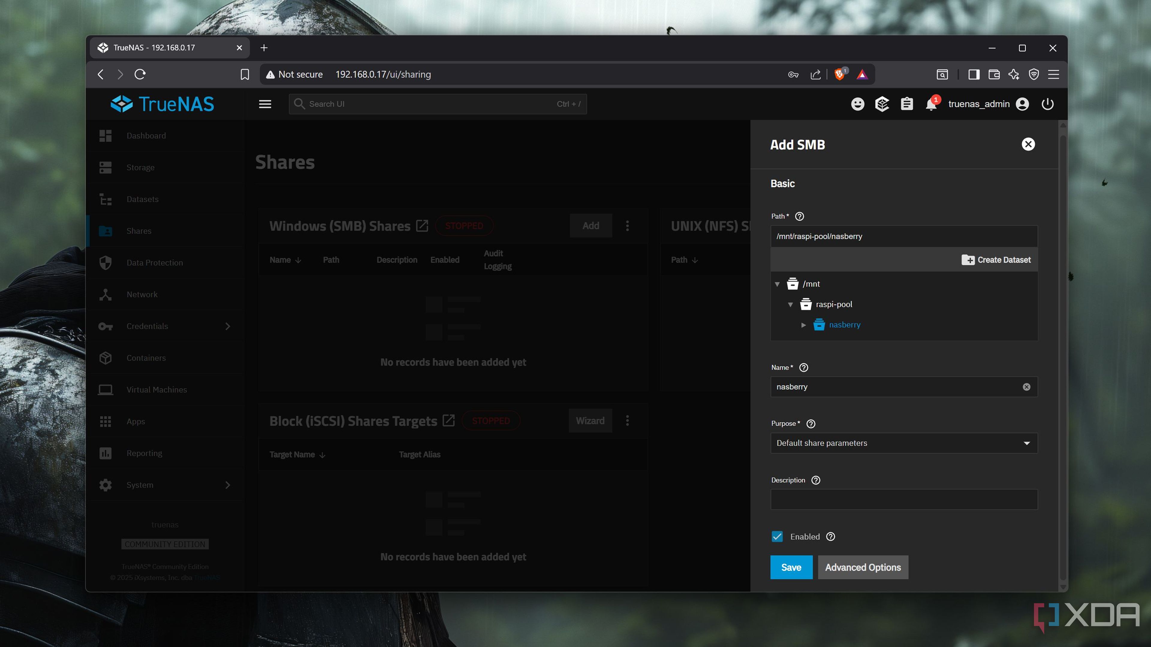 I tried running the best NAS distro on my Raspberry Pi, and it went ...