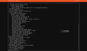 Finishing the Ubuntu Server installation