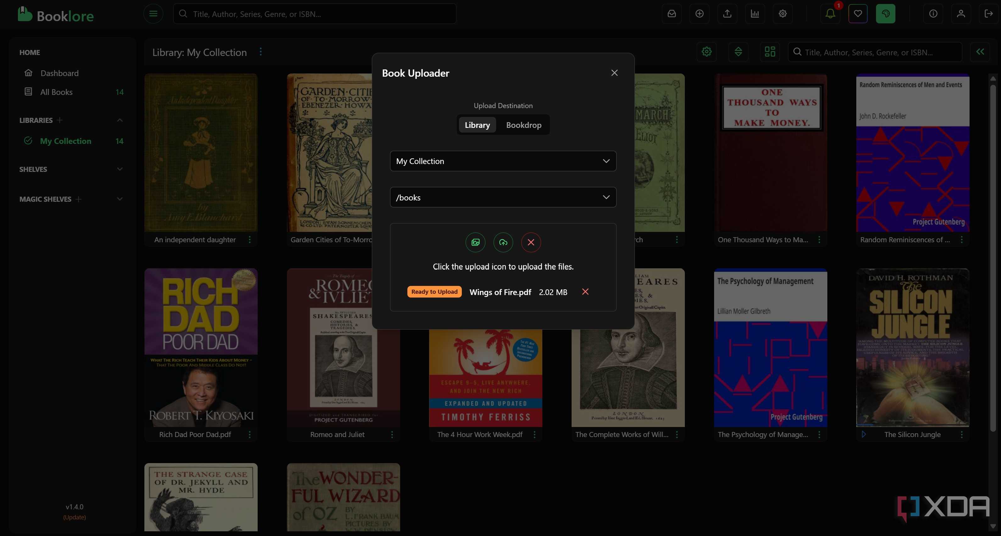 Booklor Icon BookLore is Jellyfin for my eBooks, and it's far more interesting than ...