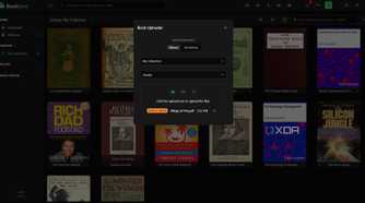 Upload selected book in BookLore