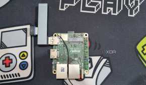 photo of usb hub connected with radxa cubie
