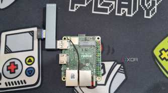 photo of usb hub connected with radxa cubie