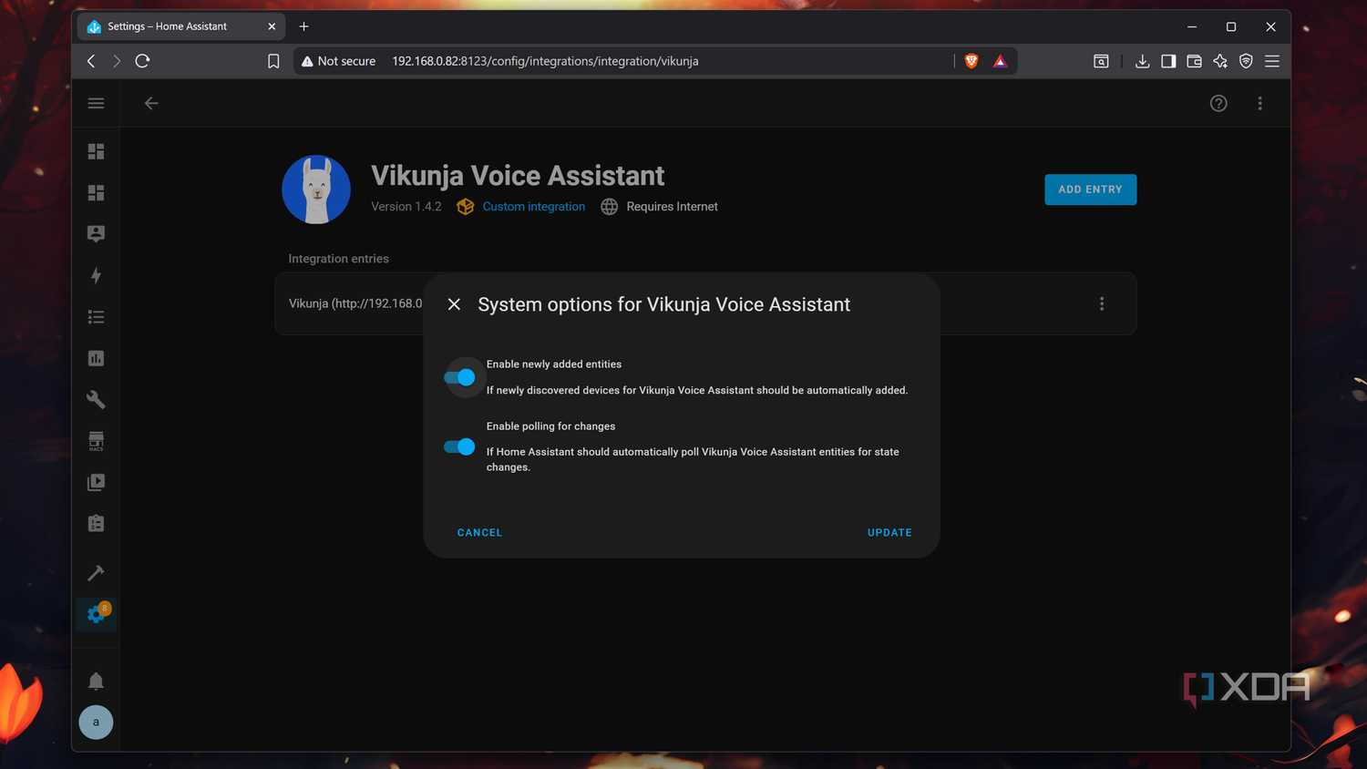 The Vikunja Voice Assistant integration