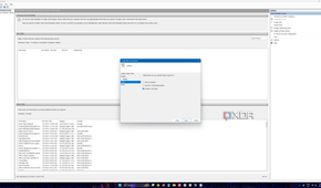 Selecting the triggered action in Windows Task Scheduler