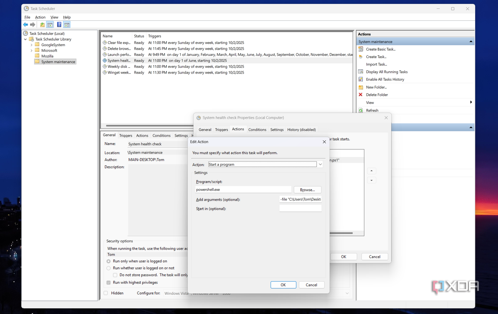 6 Task Scheduler and PowerShell automations I use that make Windows ...