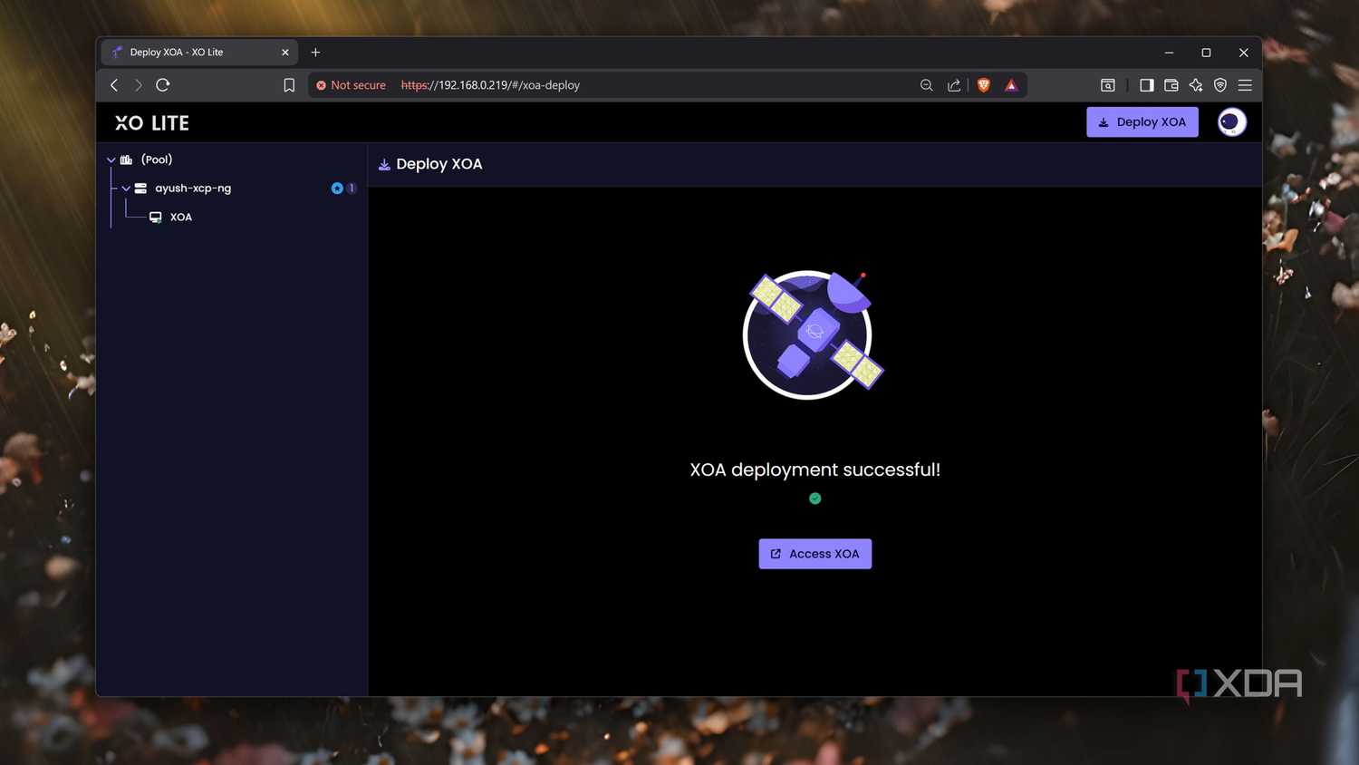 Deploying XOA