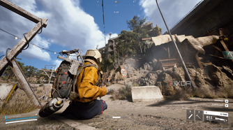 Sprint sliding in Arc Raiders.