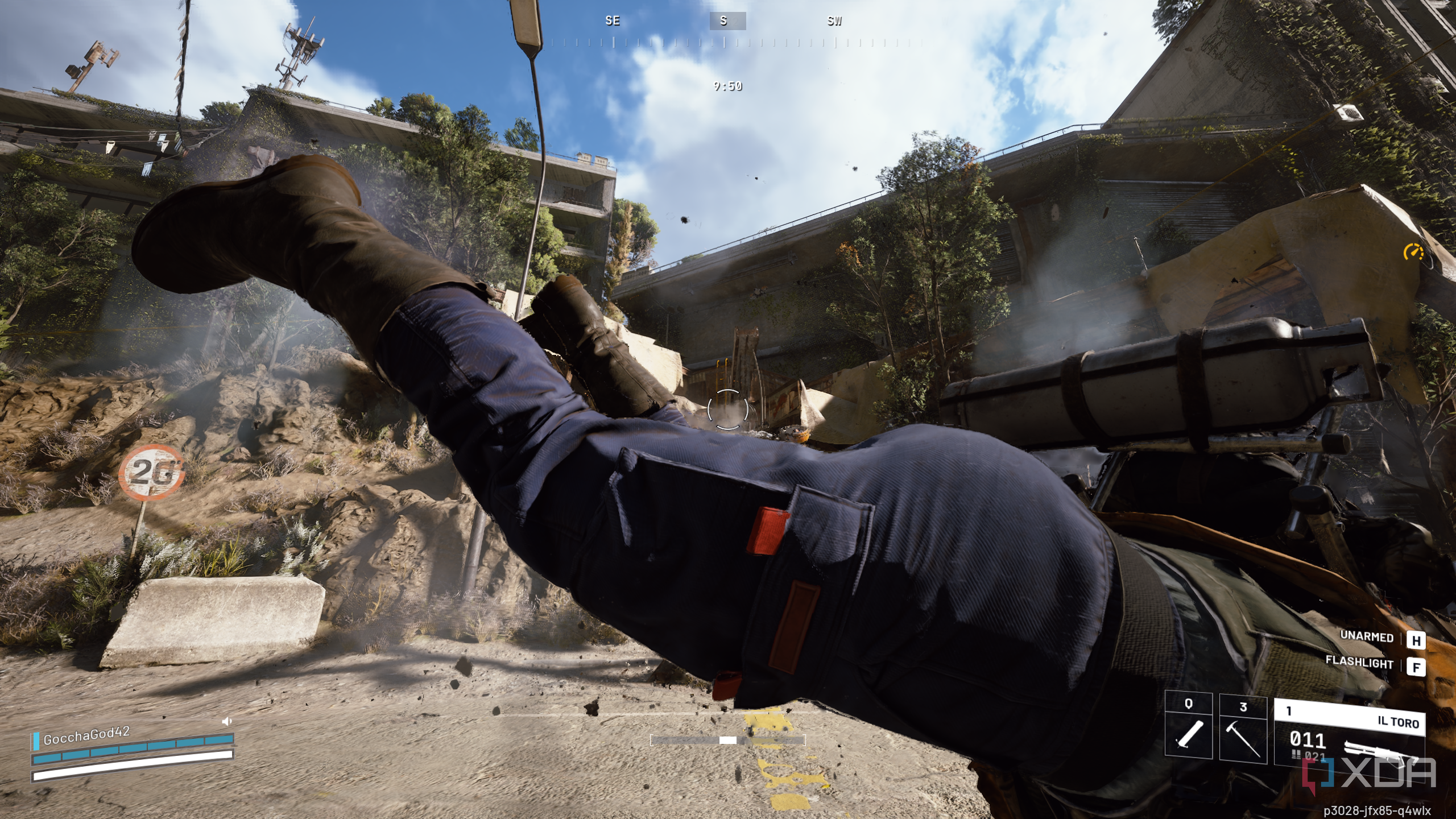 Sprint dodging in Arc Raiders.