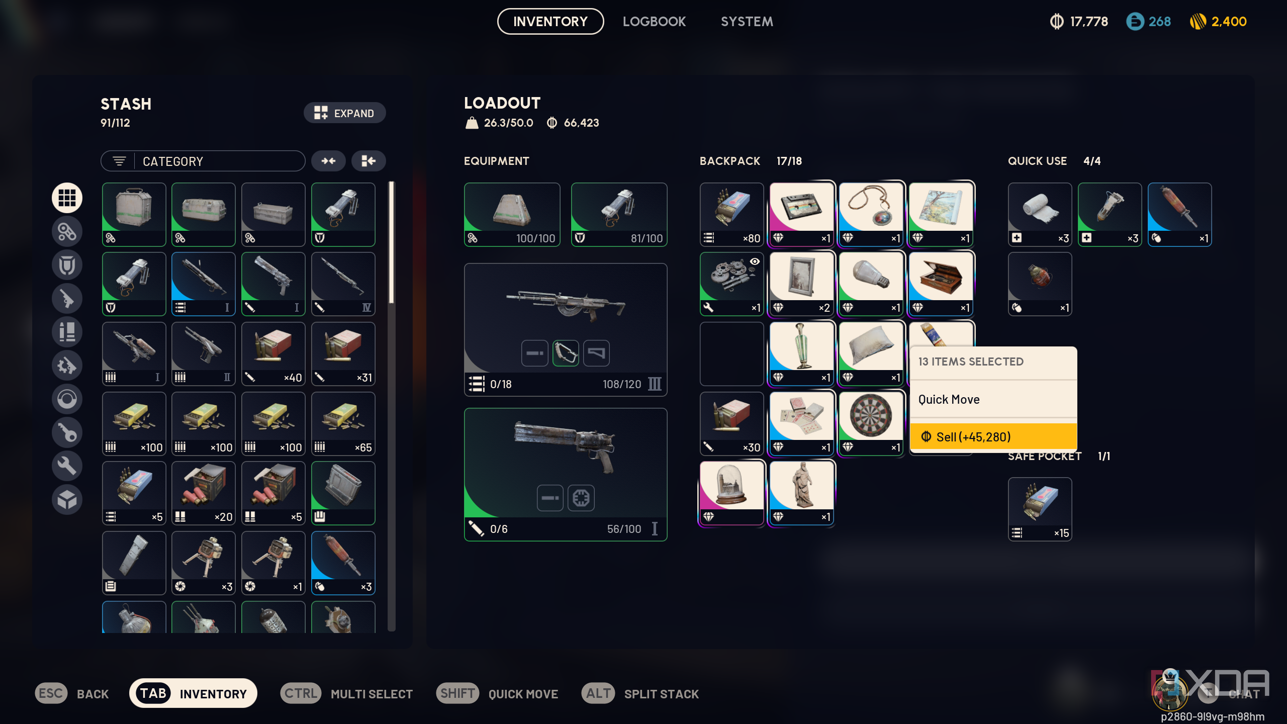 Valuable extracted loot in Arc Raiders.