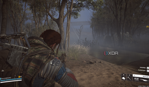 A screenshot from Arc Raiders running on an Nvidia GTX 1660 Ti.