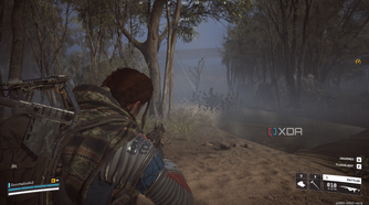 A screenshot from Arc Raiders running on an Nvidia GTX 1660 Ti.