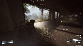 A screenshot from Arc Raiders running on an Nvidia GTX 1660 Ti.