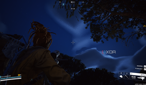 A screenshot from Arc Raiders running on an Nvidia GTX 1660 Ti.