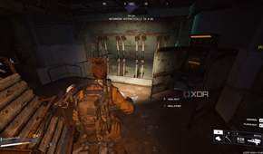 A screenshot from Arc Raiders running on an Nvidia GTX 1660 Ti.