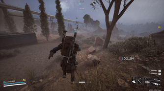 A screenshot from Arc Raiders running on an Nvidia RTX 3050 Ti mobile.