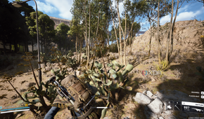 A screenshot from Arc Raiders running on an Nvidia RTX 3050 Ti mobile.