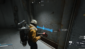 Using a door blocker in Arc Raiders.