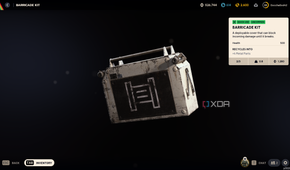 A barricade kit in Arc Raiders.