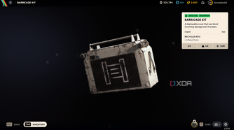A barricade kit in Arc Raiders.