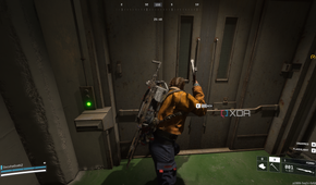 Breaching a door in Arc Raiders.