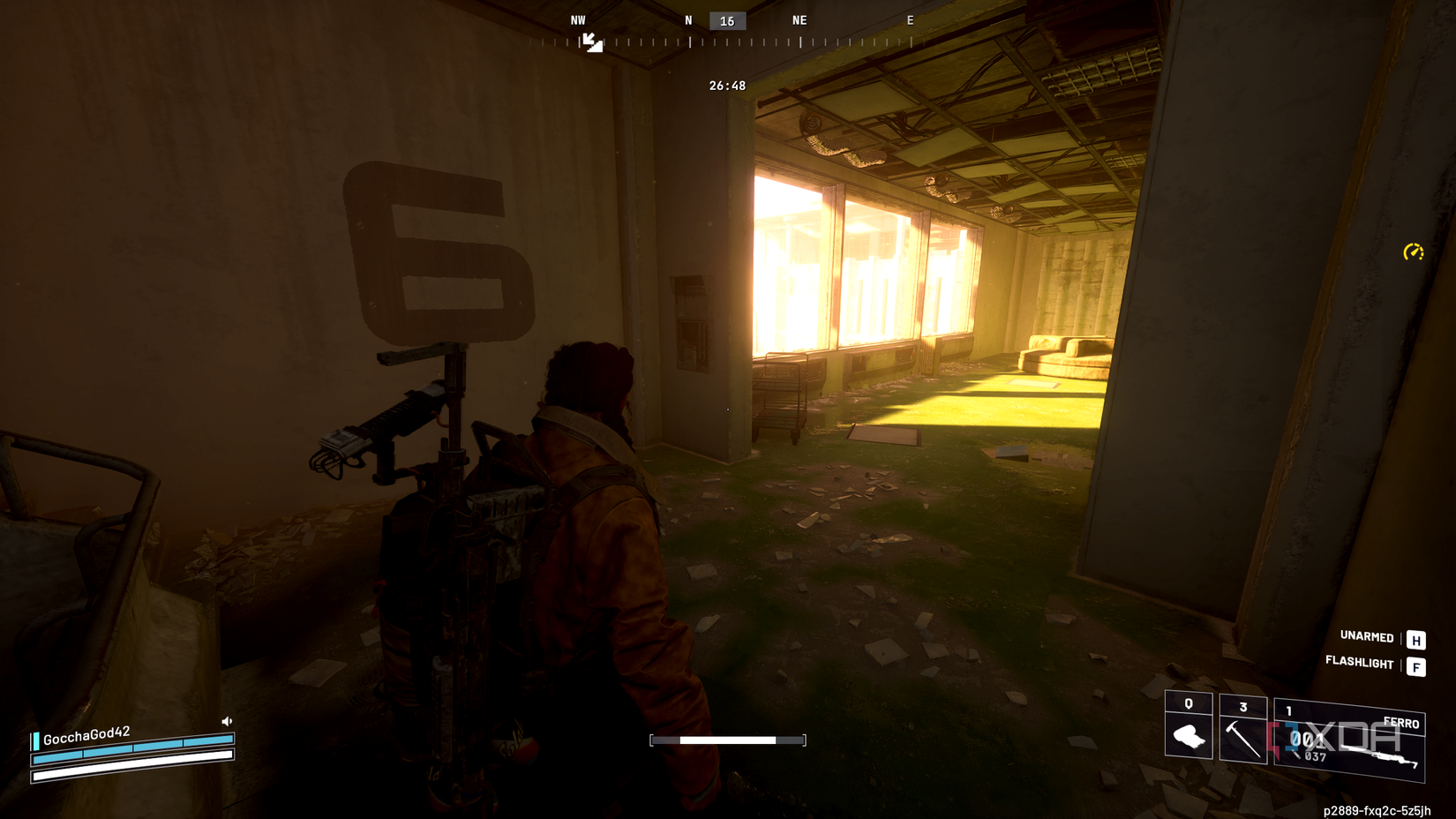 Sixth floor balcony in Buried City's JKV building in Arc Raiders.