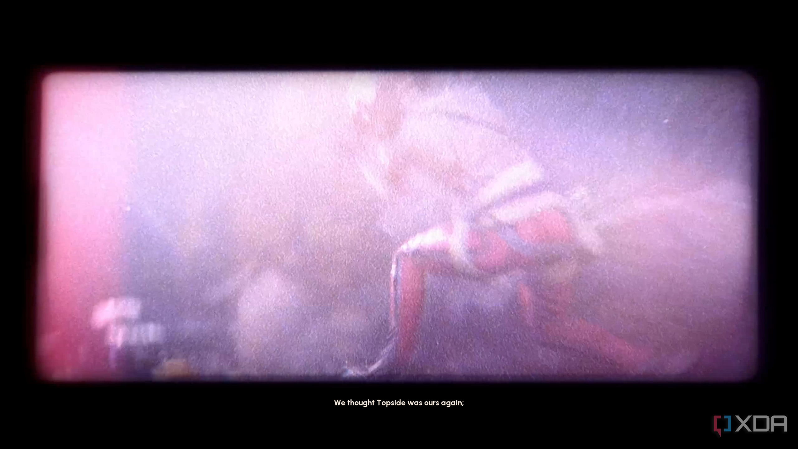 A cutscene in Arc Raiders.