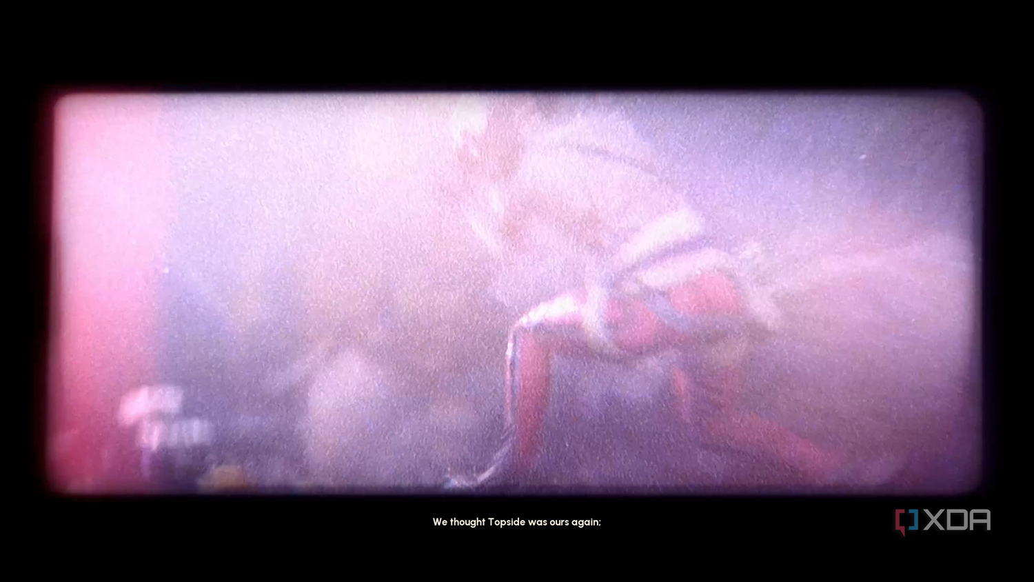 A cutscene in Arc Raiders.