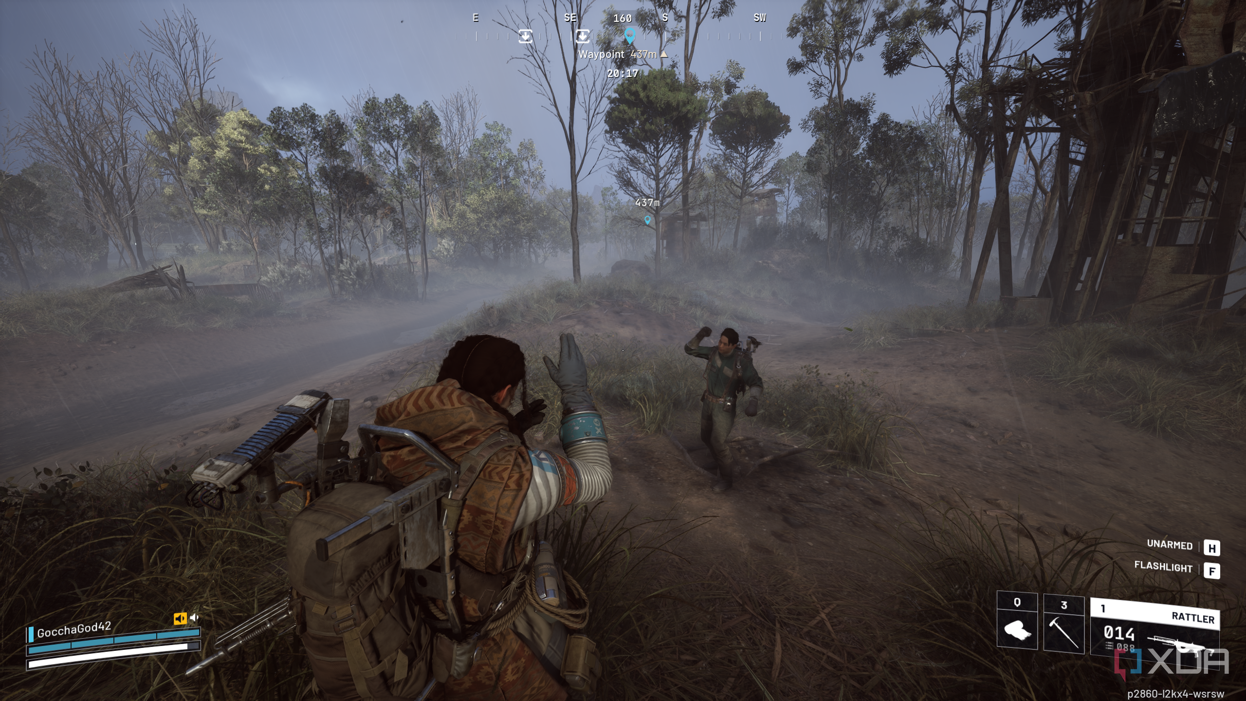 Dancing with another player/raider in solos in Arc Raiders.