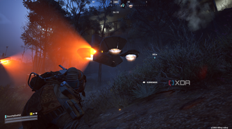 A Hornet taking down a player in Arc Raiders.