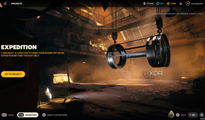 The Expedition Page in Arc Raiders.