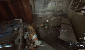 Knocking out another player in Arc Raiders.