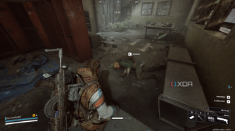 Knocking out another player in Arc Raiders.