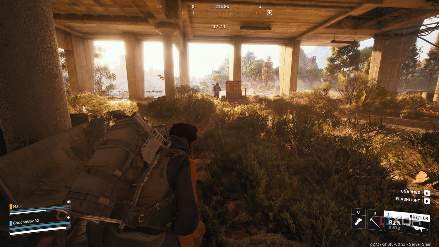Dam Battlegrounds' control tower in Arc Raiders.