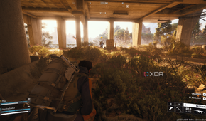 Dam Battlegrounds' control tower in Arc Raiders.