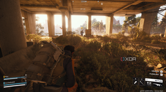 Dam Battlegrounds' control tower in Arc Raiders.